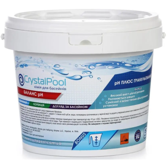 Crystal Pool pH Plus, 5 кг – гранули для підвищення pH