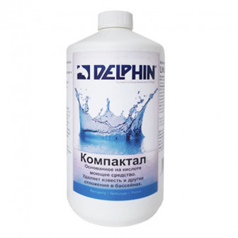 Компактал Delphin, засіб для видалення плям іржі та водоростей, 1 л