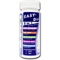 Тестер Easy-Dip pH/Cl/Br/Лужн/Жорст-ть/Цианур.TSL700