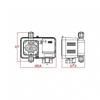 Насос дозуючий Microdos ME1-RX 5 л/г, 8bar