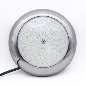 Прожектор LED накладний в нержавіючому корпусі під бетон, 18 Вт, білий
