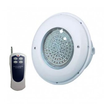 Прожектор світлодіодний під плівку 15 Вт, 12 В, 180 LED, 380 lm, пульт ДК, RGB