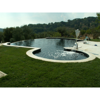 Плівка ПВХ Classic (SBG150) ELBE Pool, чорна, ширина 1,65 м, Німеччина