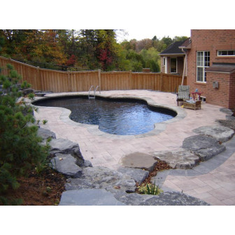 Плівка ПВХ Classic (SBG150) ELBE Pool, чорна, ширина 1,65 м, Німеччина
