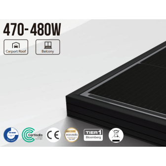 Сонячна панель TW Solar TWMNH-48HW-470. 470 Вт